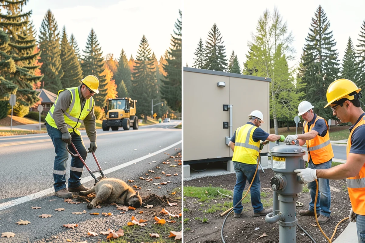 Emergency Fencing in Steilacoom, Pierce County, WA - Assess the site and define the required secure perimeter