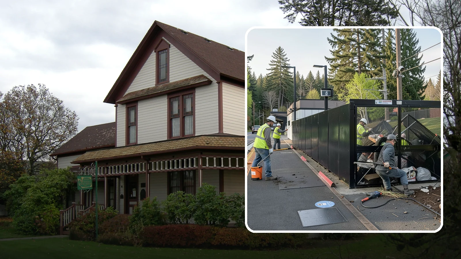 Emergency Fencing in Sumner, Pierce County, WA - Fast temporary fencing to secure damaged sites, hazards, and public property following an incident.