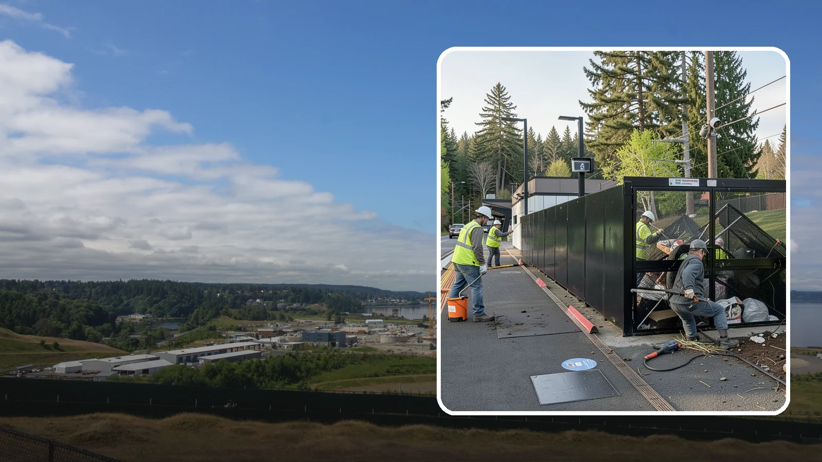 Emergency Fencing in University Place, Pierce County, WA - Fast temporary fencing to secure damaged sites, hazards, and public property following an incident.