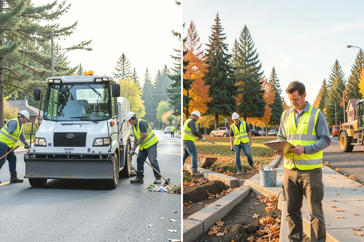 Emergency Fencing in University Place, Pierce County, WA - Assess the site and define the required secure perimeter