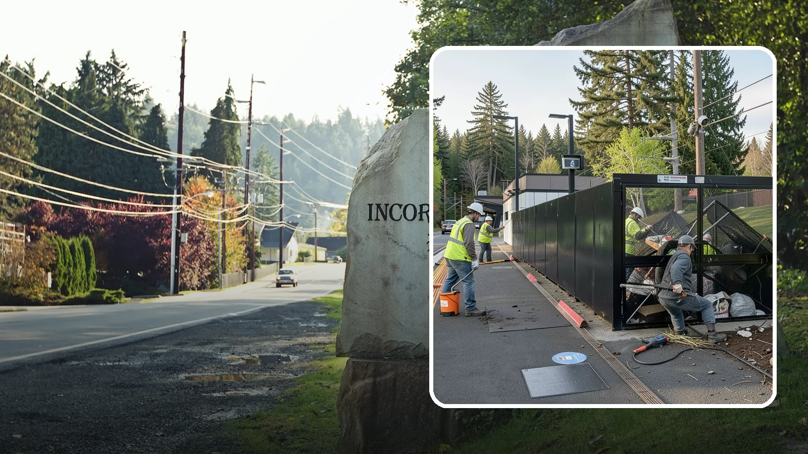 Emergency Fencing in Wilkeson, Pierce County, WA - Fast temporary fencing to secure damaged sites, hazards, and public property following an incident.