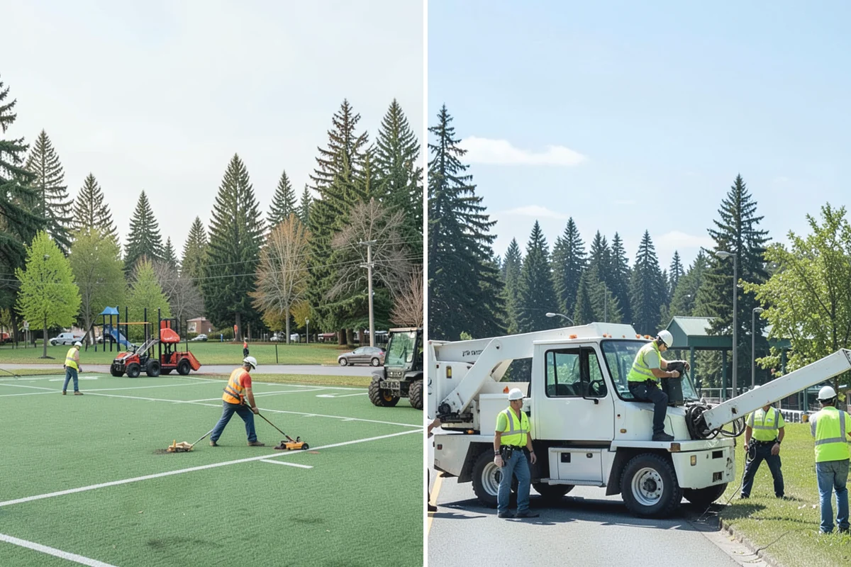 Emergency Fencing in Wilkeson, Pierce County, WA - Assess the site and define the required secure perimeter