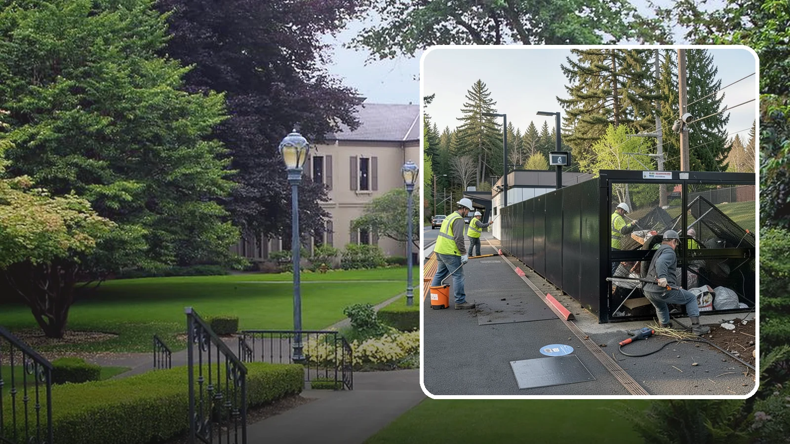 Emergency Fencing in Woodinville, King County, WA - Fast temporary fencing to secure damaged sites, hazards, and public property following an incident.