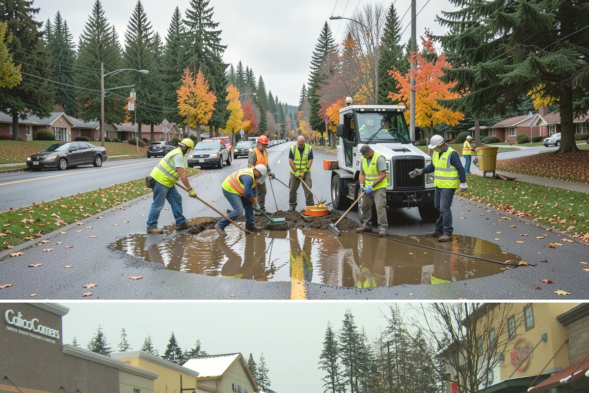 Emergency On-Call Services in Mill Creek, Snohomish County, WA - Demand concentrates in the fall and winter windstorm and flood season across Western Washington.