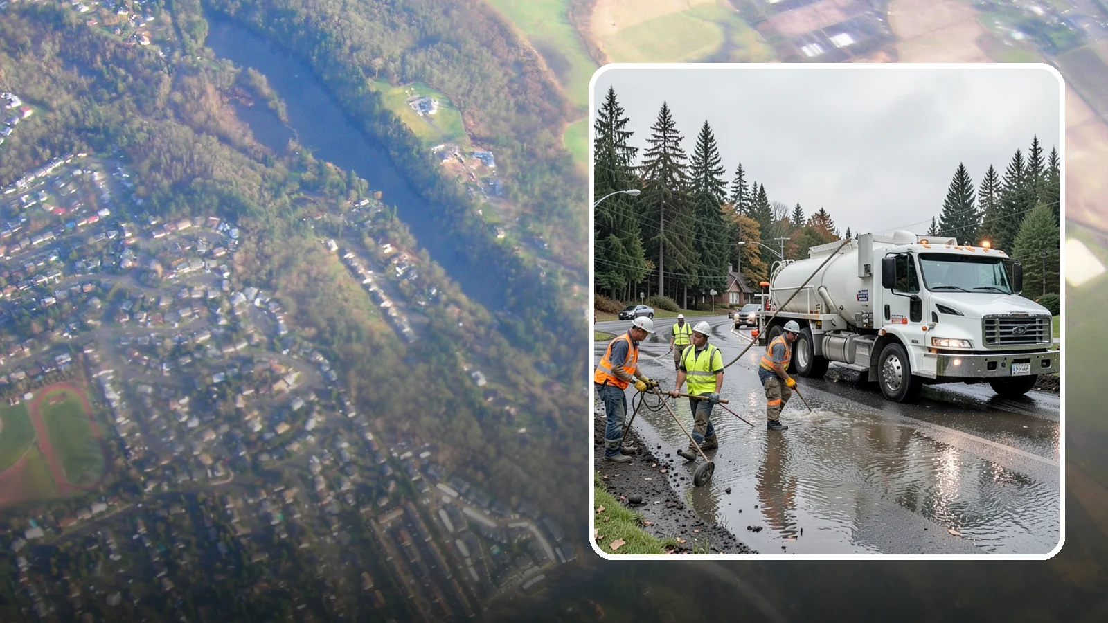 Emergency Pumping in Algona, King County, WA - Rapid water removal from flooded roads, facilities, and public sites to restore access and prevent damage.