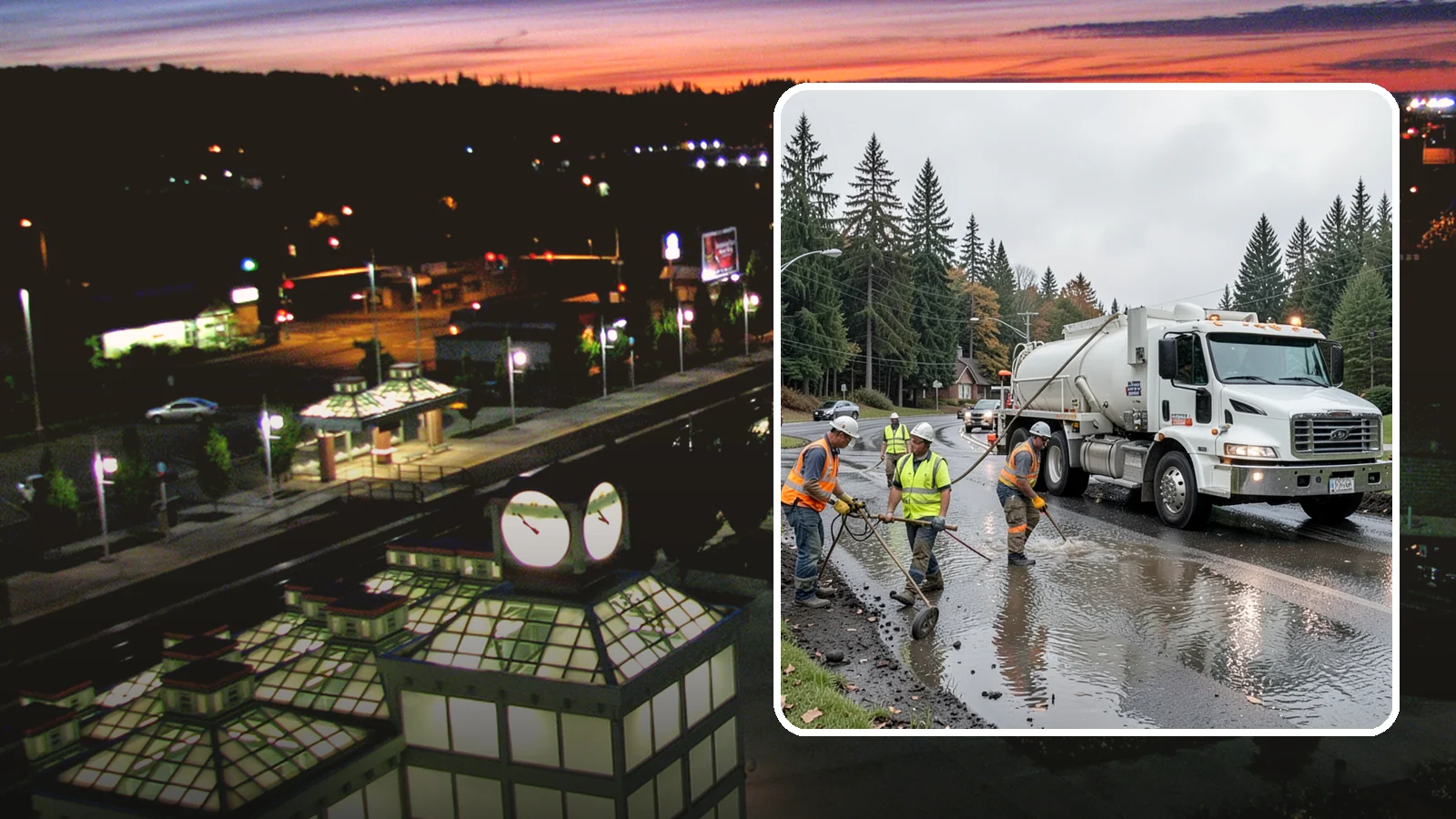 Emergency Pumping in Auburn, King County, WA - Rapid water removal from flooded roads, facilities, and public sites to restore access and prevent damage.