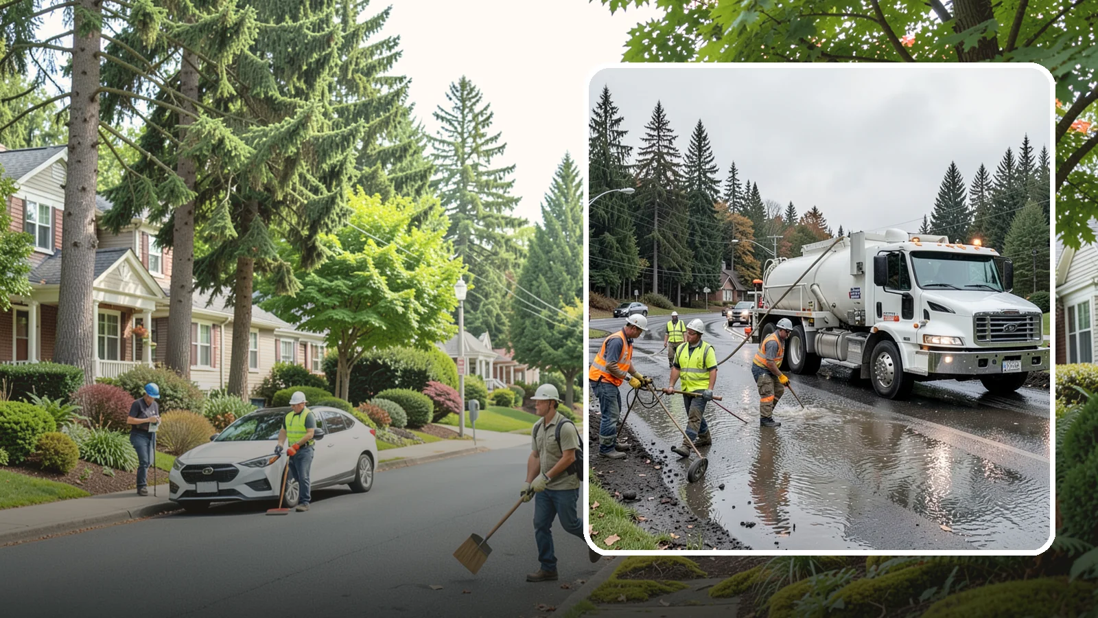 Emergency Pumping in Beaux Arts Village, King County, WA - Rapid water removal from flooded roads, facilities, and public sites to restore access and prevent damage.