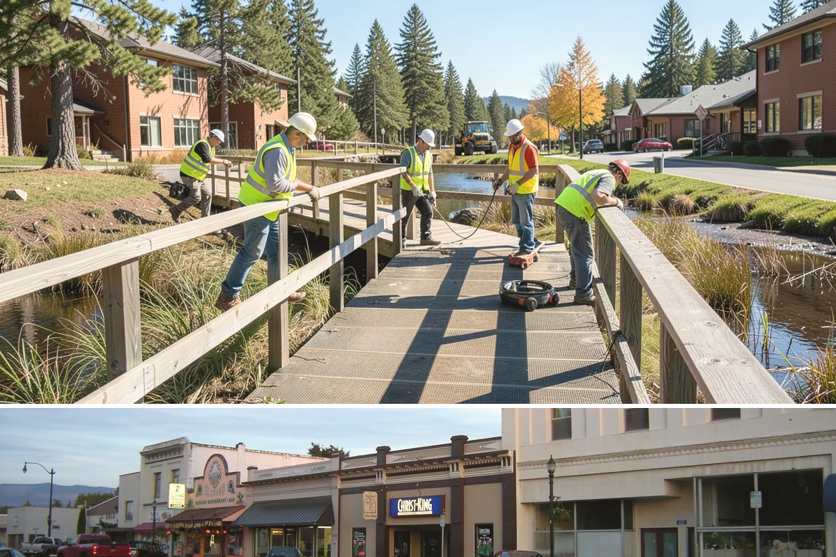 Emergency Pumping in Burlington, Skagit County, WA - Emergency pumping demand peaks from November through February when heavy rain and high water tables overwhelm drainage systems.