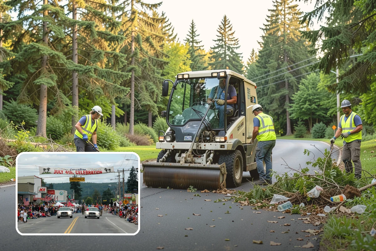 Emergency Pumping in Carnation, King County, WA - Removes standing water quickly to reopen public access