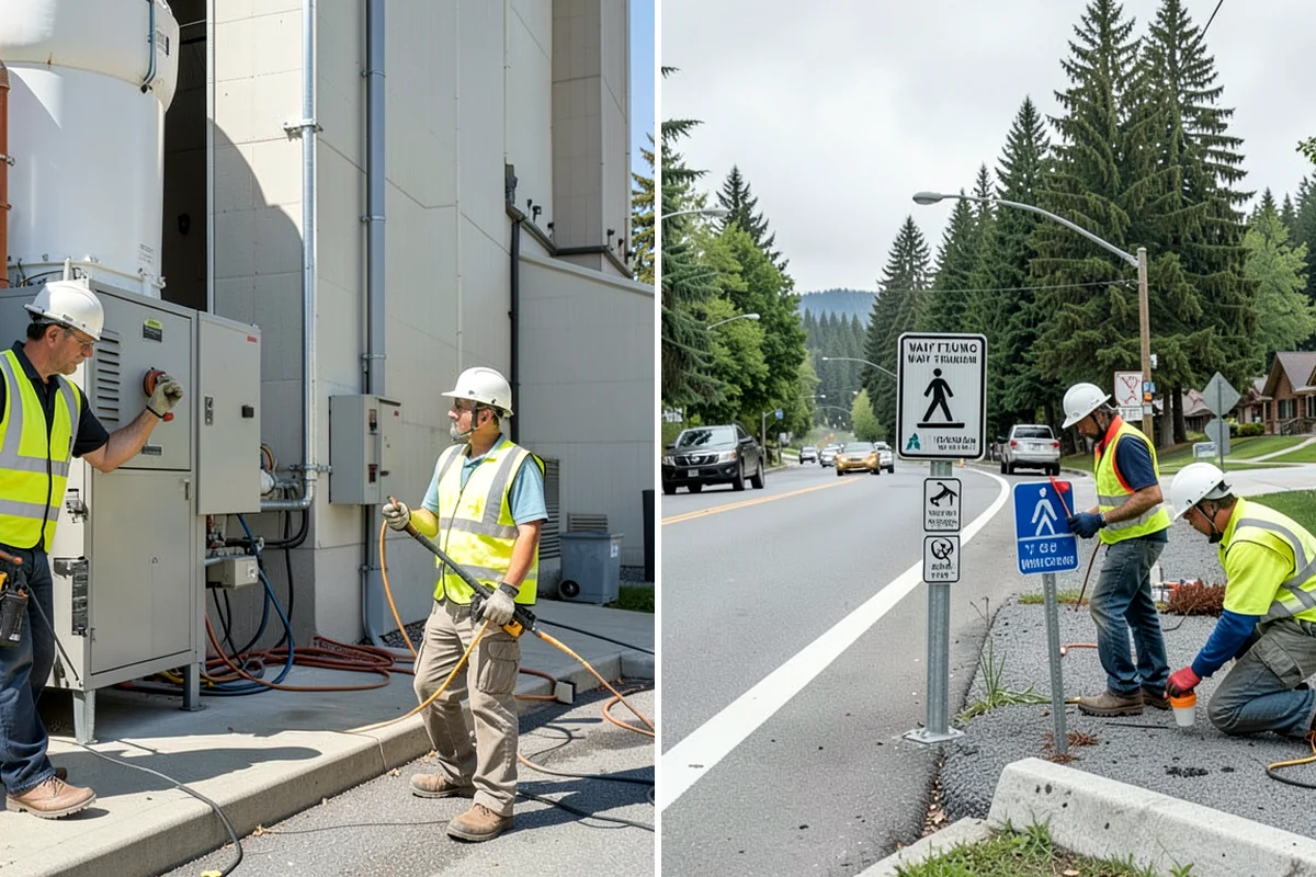 Emergency Pumping in Clyde Hill, King County, WA - Assess water volume, source, and approved discharge points