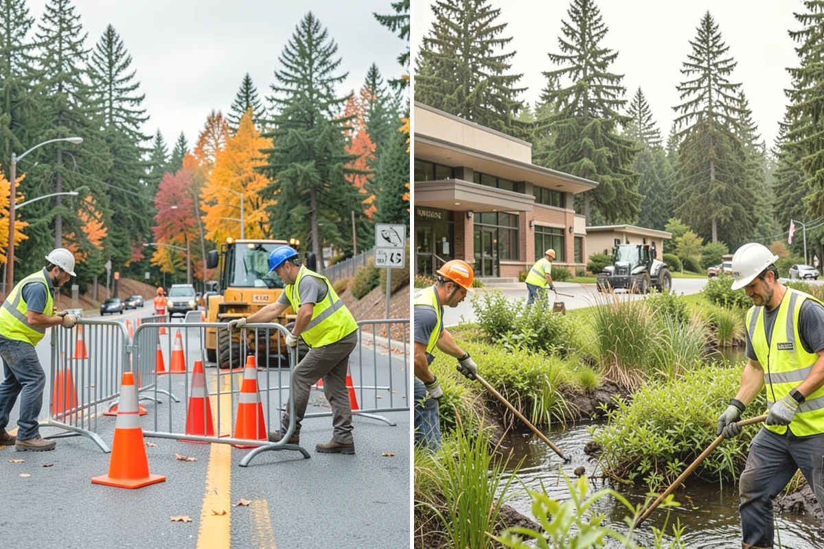 Emergency Pumping in Covington, King County, WA - Assess water volume, source, and approved discharge points