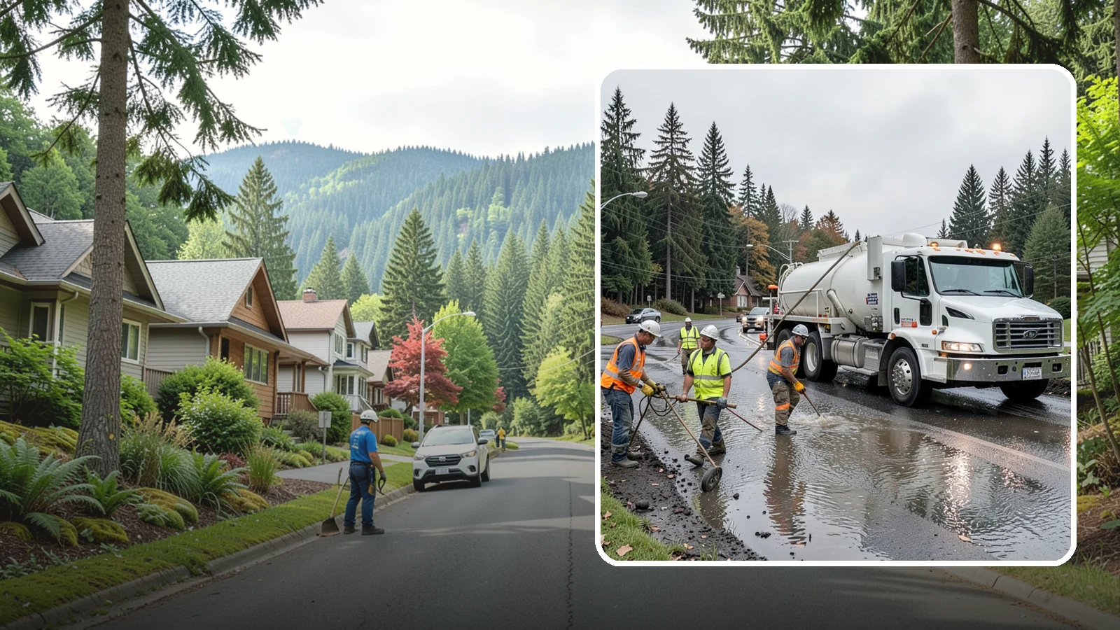 Emergency Pumping in Darrington, Snohomish County, WA - Rapid water removal from flooded roads, facilities, and public sites to restore access and prevent damage.