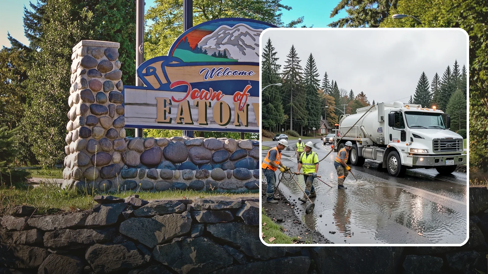 Emergency Pumping in Eatonville, Pierce County, WA - Rapid water removal from flooded roads, facilities, and public sites to restore access and prevent damage.