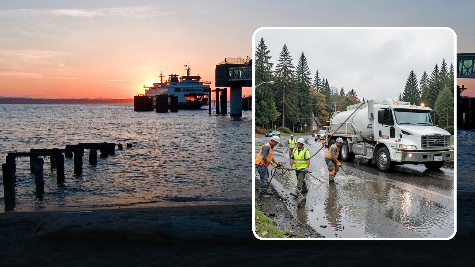 Emergency Pumping in Edmonds, Snohomish County, WA - Rapid water removal from flooded roads, facilities, and public sites to restore access and prevent damage.