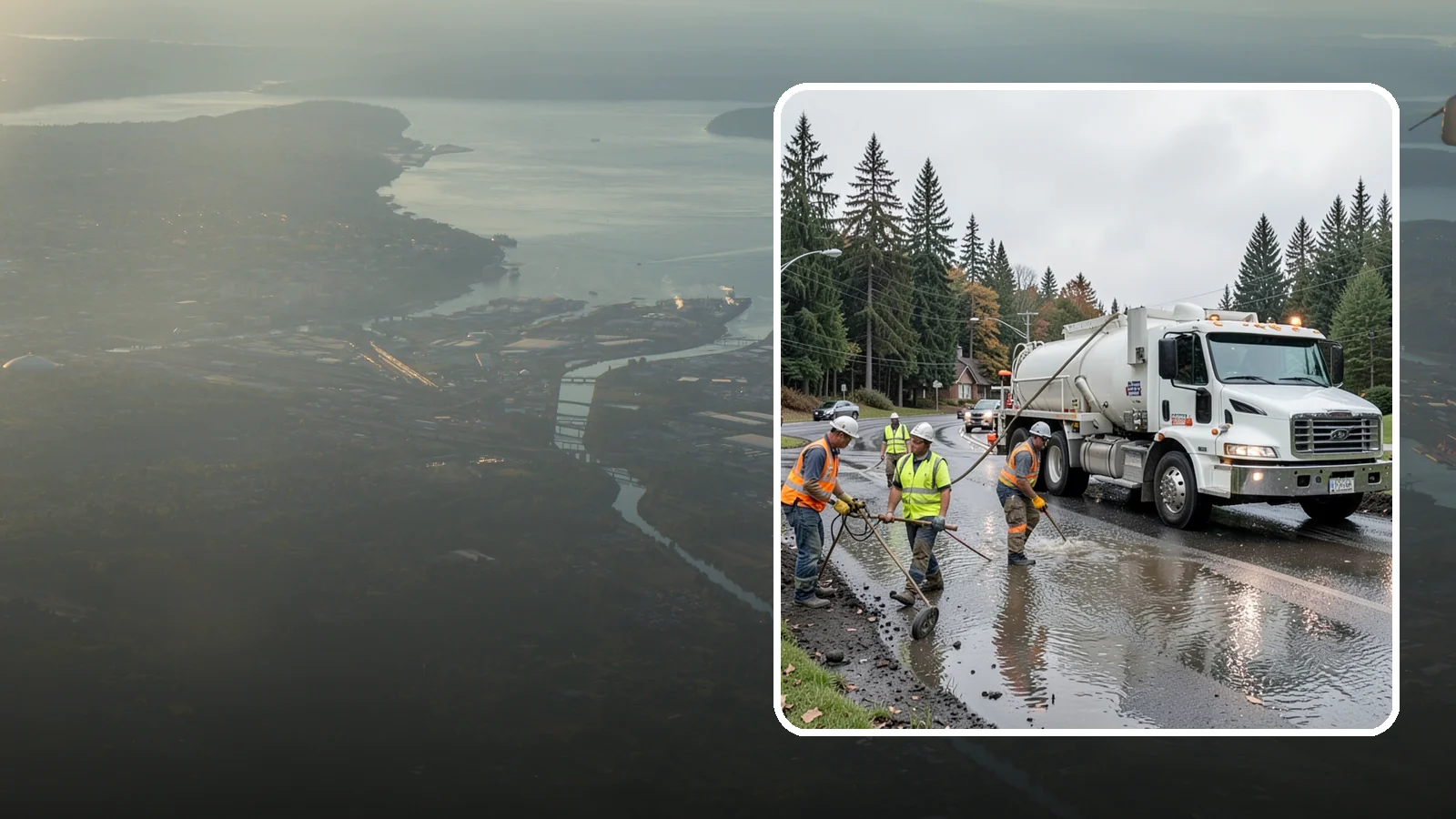 Emergency Pumping in Fife, Pierce County, WA - Rapid water removal from flooded roads, facilities, and public sites to restore access and prevent damage.