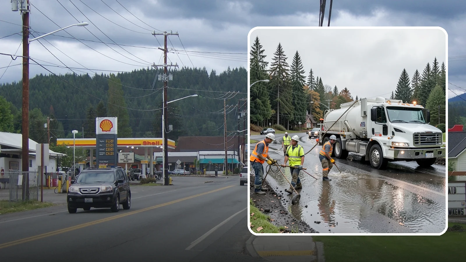 Emergency Pumping in Granite Falls, Snohomish County, WA - Rapid water removal from flooded roads, facilities, and public sites to restore access and prevent damage.