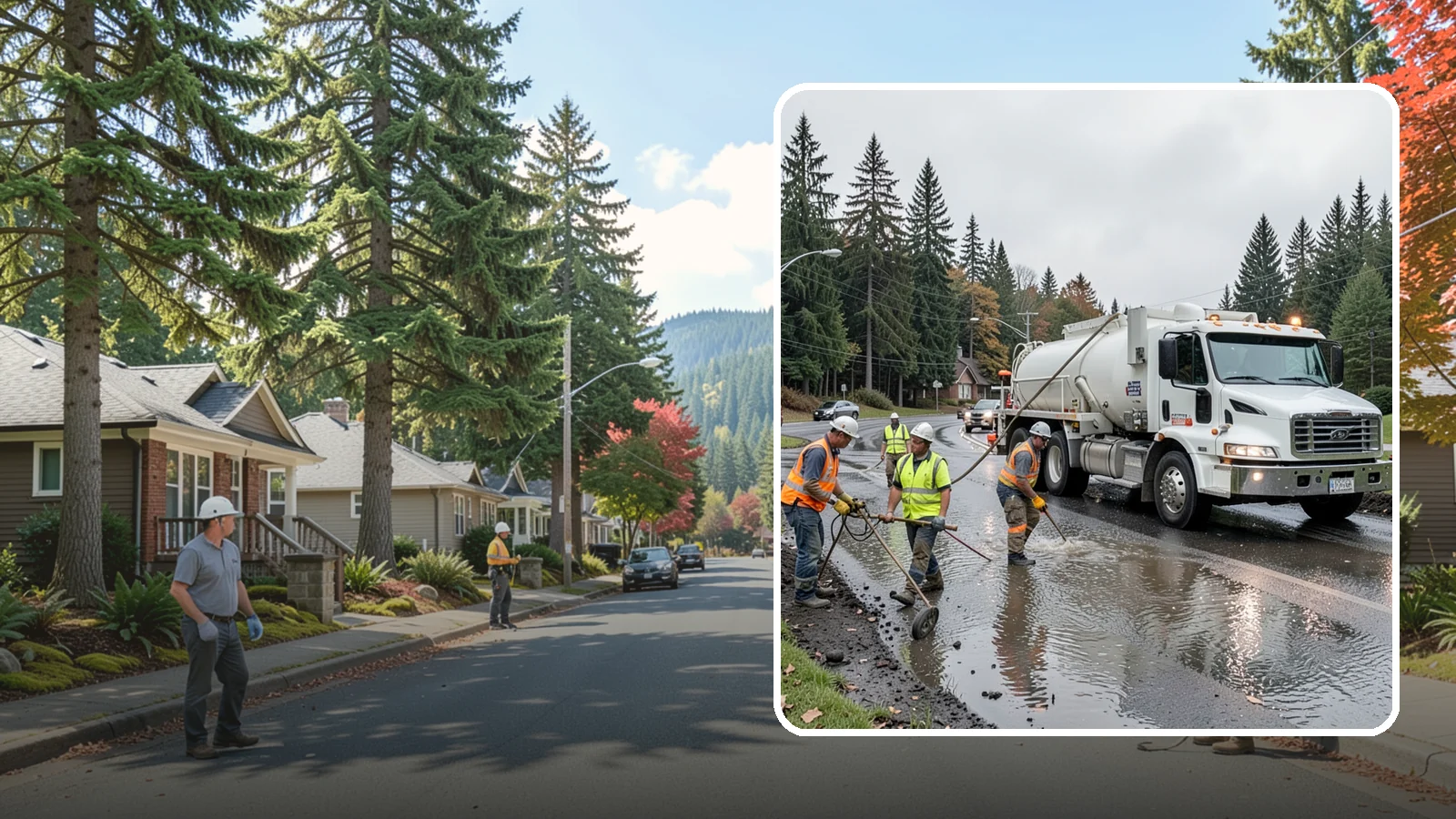 Emergency Pumping in Hunts Point, King County, WA - Rapid water removal from flooded roads, facilities, and public sites to restore access and prevent damage.