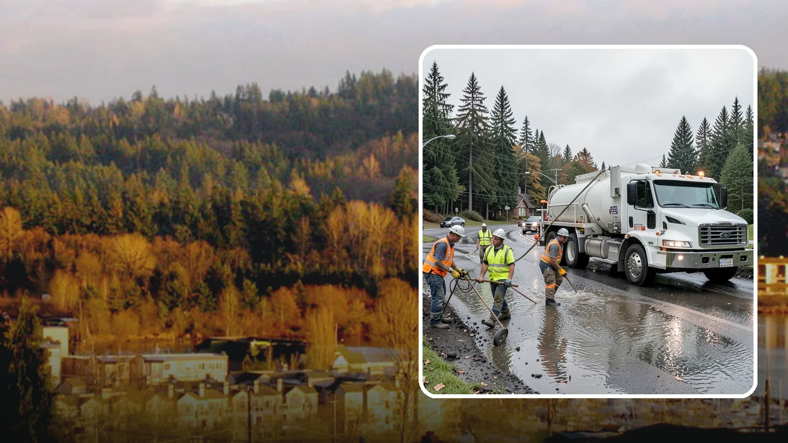 Emergency Pumping in Kenmore, King County, WA - Rapid water removal from flooded roads, facilities, and public sites to restore access and prevent damage.