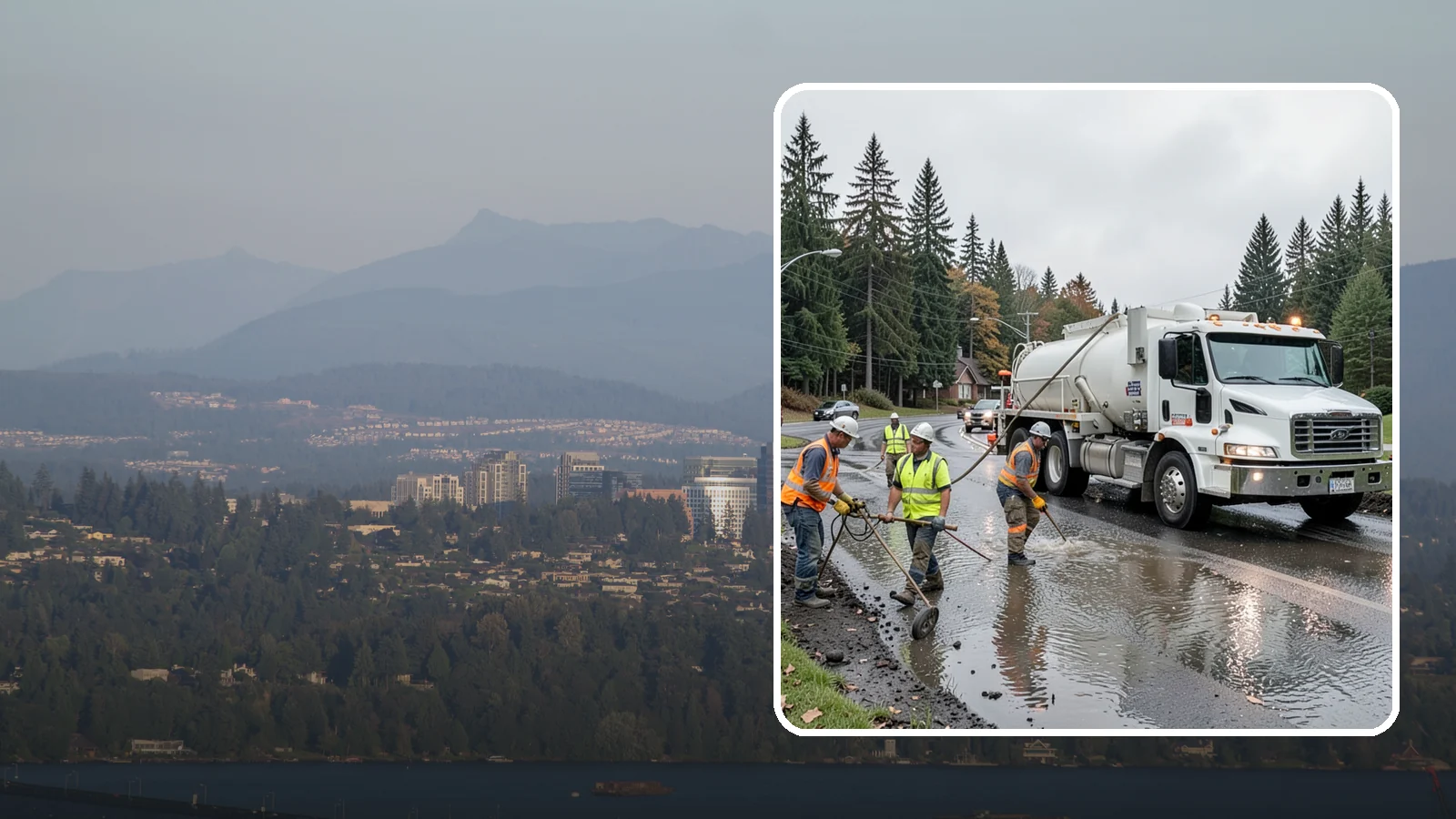 Emergency Pumping in Medina, King County, WA - Rapid water removal from flooded roads, facilities, and public sites to restore access and prevent damage.