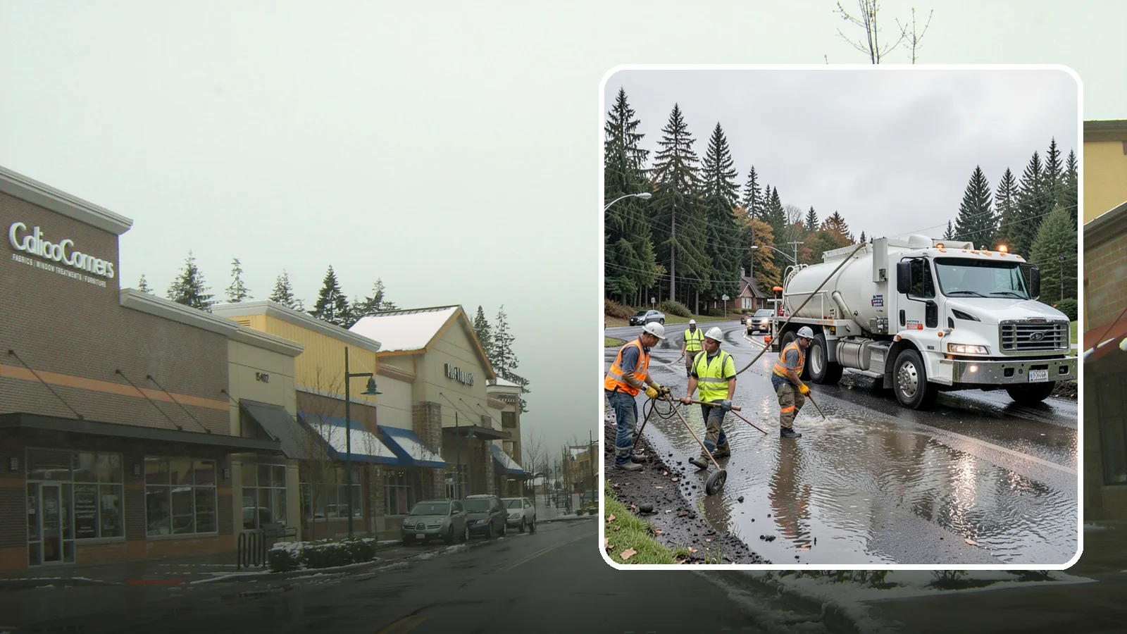 Emergency Pumping in Mill Creek, Snohomish County, WA - Rapid water removal from flooded roads, facilities, and public sites to restore access and prevent damage.