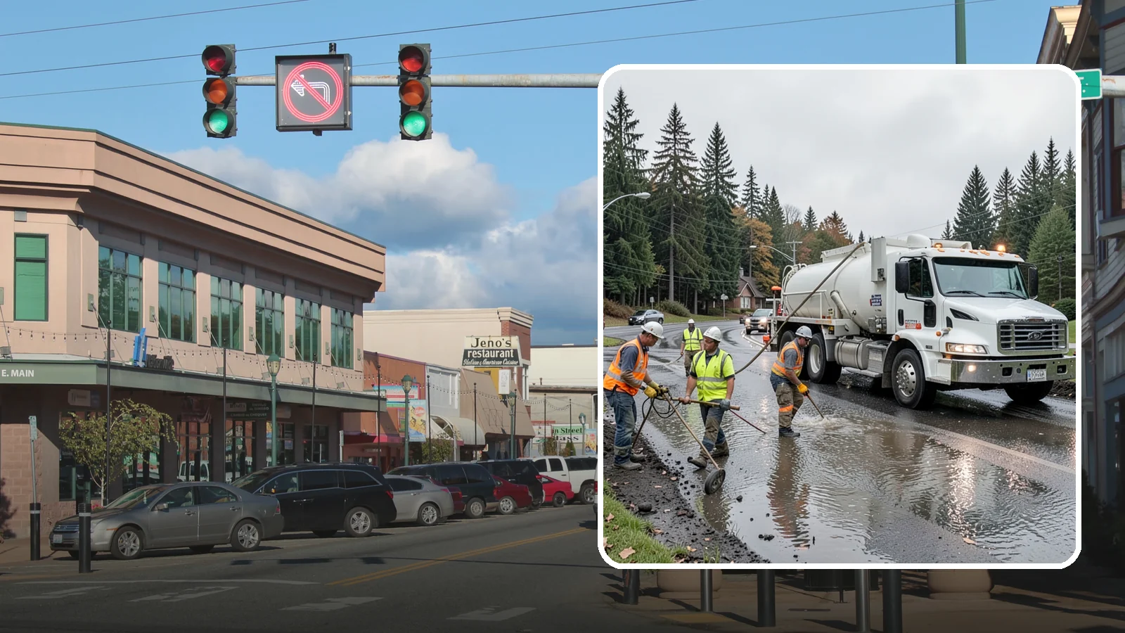 Emergency Pumping in Monroe, Snohomish County, WA - Rapid water removal from flooded roads, facilities, and public sites to restore access and prevent damage.