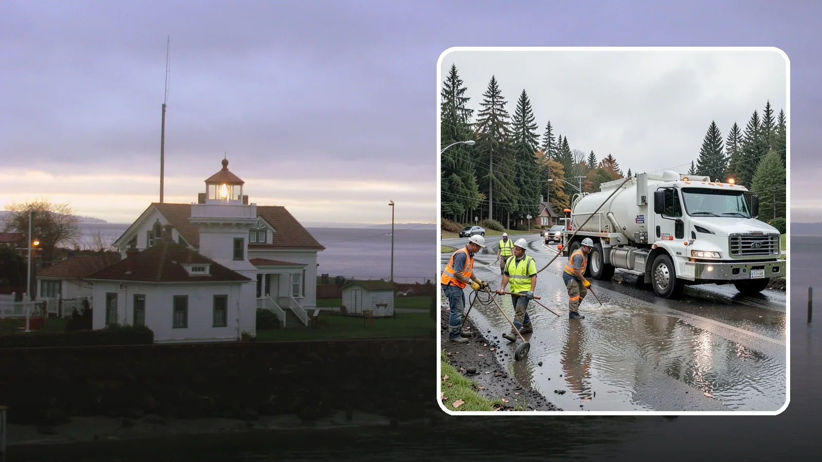 Emergency Pumping in Mukilteo, Snohomish County, WA - Rapid water removal from flooded roads, facilities, and public sites to restore access and prevent damage.