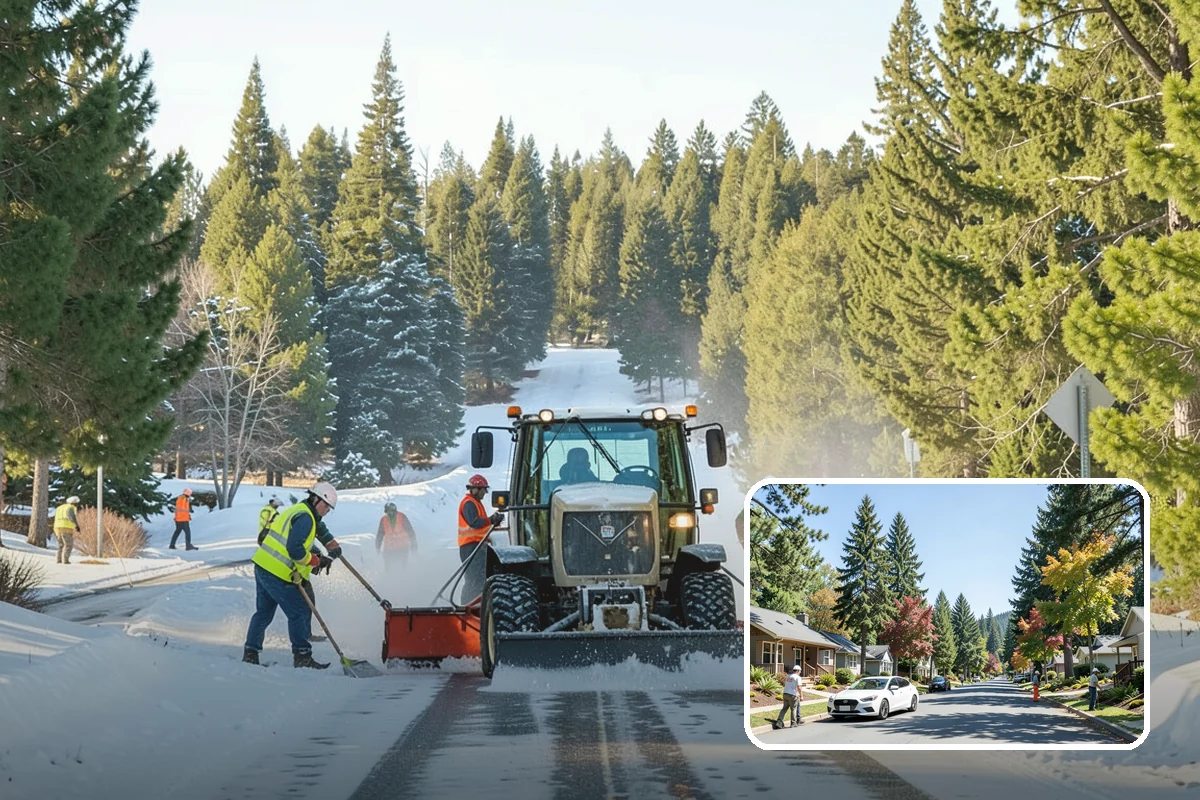 Emergency Pumping in Orting, Pierce County, WA - Removes standing water quickly to reopen public access