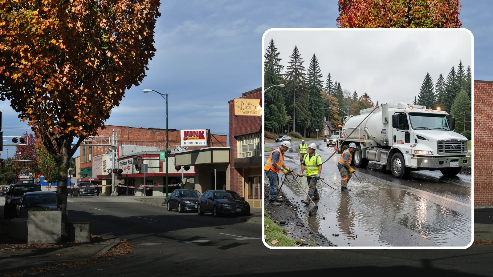 Emergency Pumping in Puyallup, Pierce County, WA - Rapid water removal from flooded roads, facilities, and public sites to restore access and prevent damage.