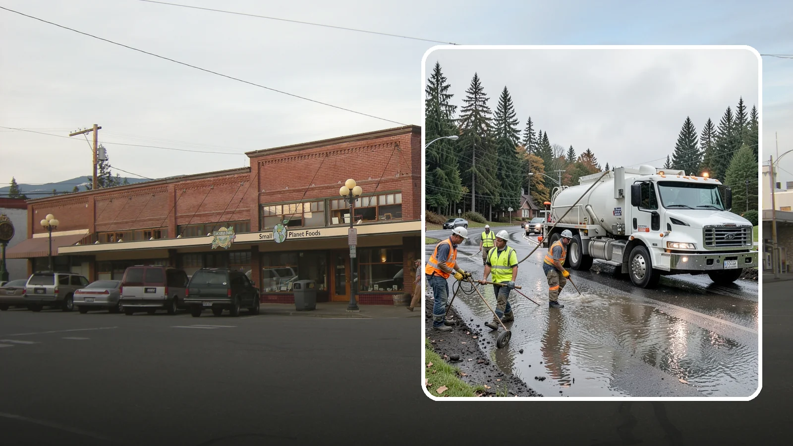 Emergency Pumping in Sedro-Woolley, Skagit County, WA - Rapid water removal from flooded roads, facilities, and public sites to restore access and prevent damage.
