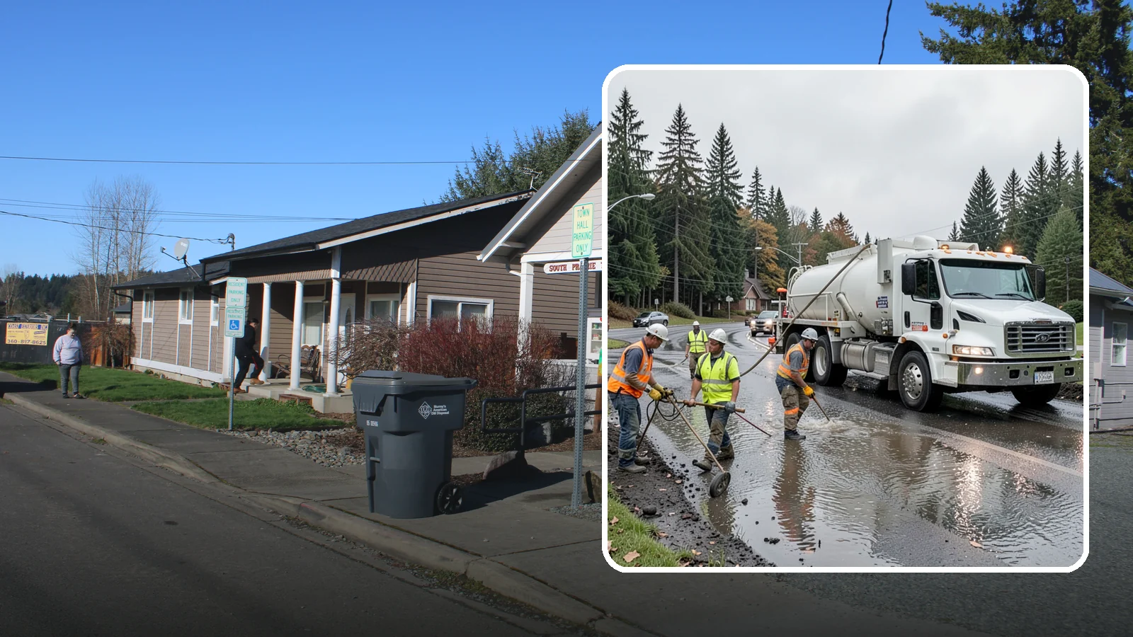 Emergency Pumping in South Prairie, Pierce County, WA - Rapid water removal from flooded roads, facilities, and public sites to restore access and prevent damage.