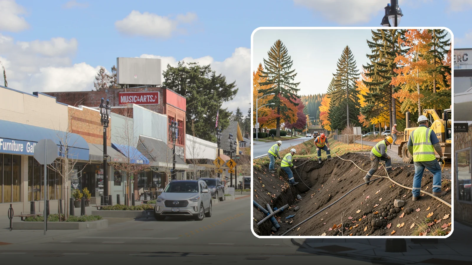 Emergency Site Stabilization in Bothell, King County, WA - Immediate stabilization of failed or hazardous public sites to prevent further damage and protect the public.