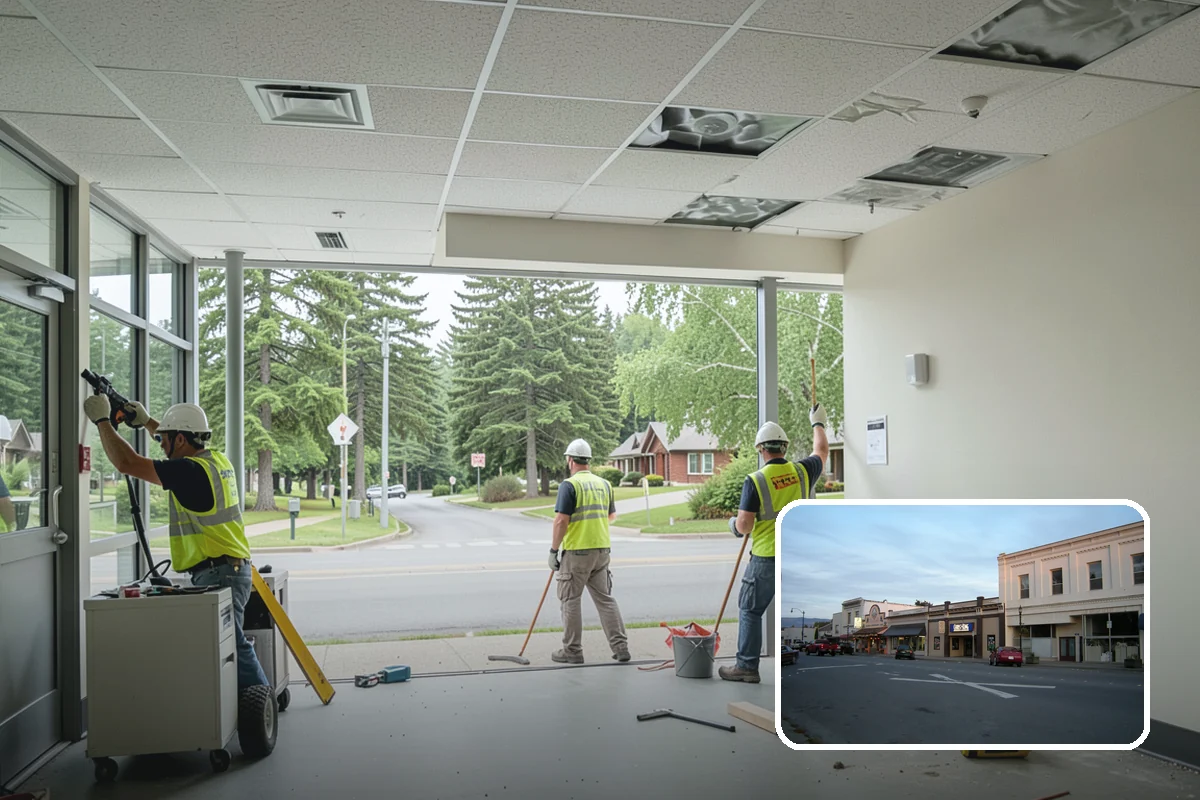 Emergency Site Stabilization in Burlington, Skagit County, WA - Halts progressive failure with rapid interim measures