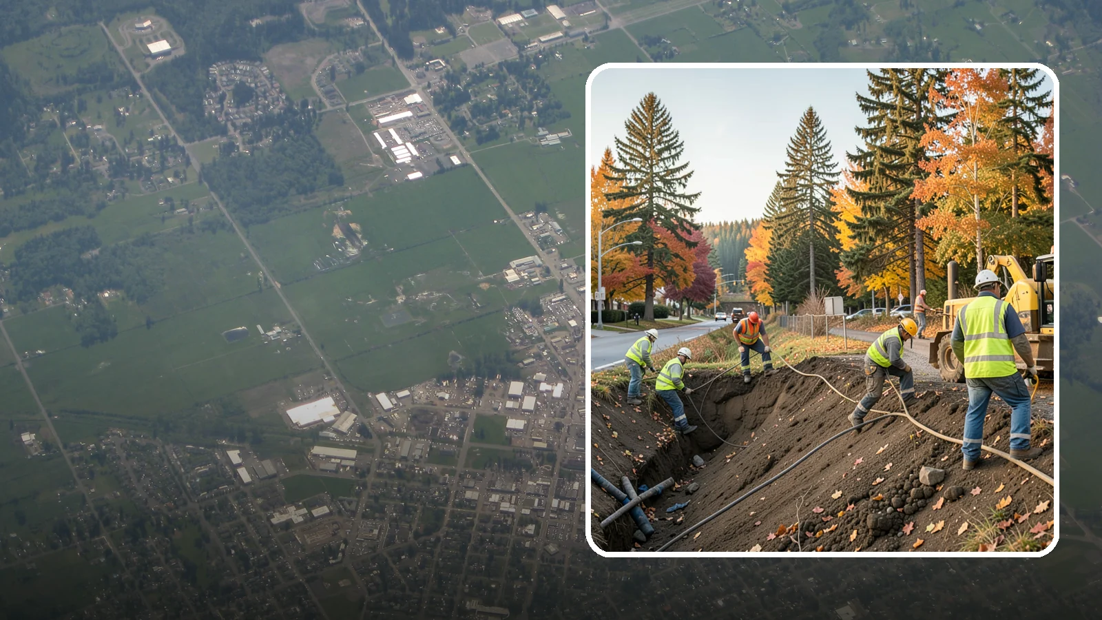 Emergency Site Stabilization in Enumclaw, King County, WA - Immediate stabilization of failed or hazardous public sites to prevent further damage and protect the public.