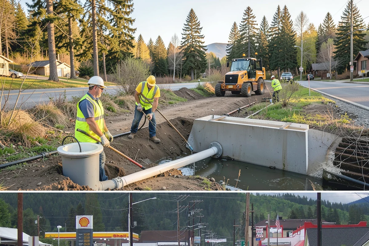 Emergency Site Stabilization in Granite Falls, Snohomish County, WA - Site failures cluster from December through March when saturated ground and prolonged rain undermine slopes and structures.