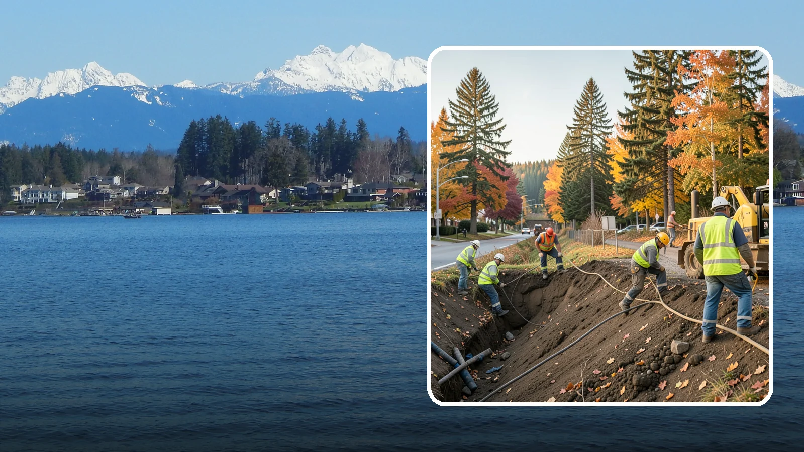 Emergency Site Stabilization in Lake Stevens, Snohomish County, WA - Immediate stabilization of failed or hazardous public sites to prevent further damage and protect the public.