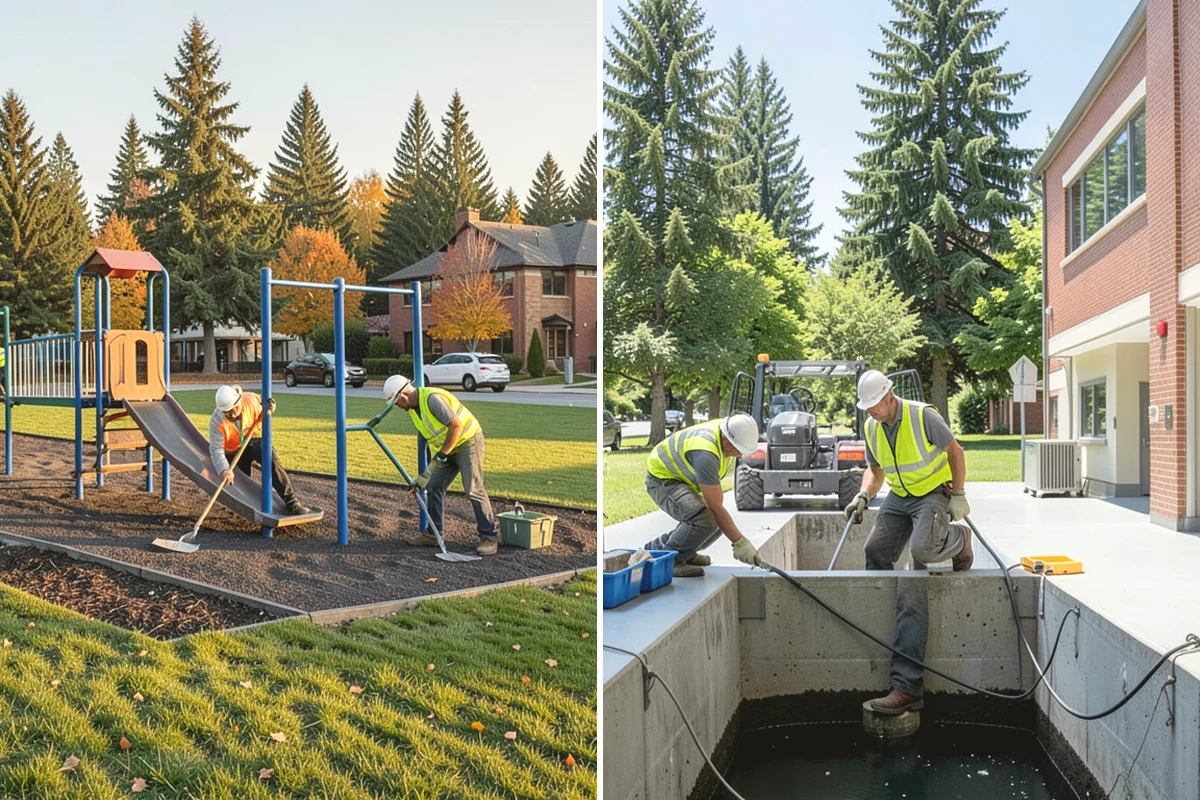 Emergency Site Stabilization in Mercer Island, King County, WA - Coordinate with engineering staff to assess the failure and approach