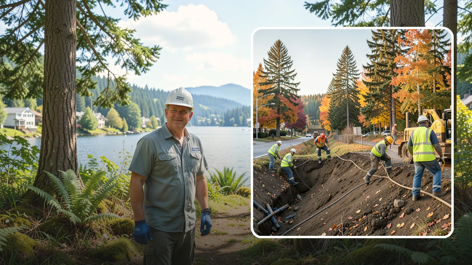 Emergency Site Stabilization in Milton, King County, WA - Immediate stabilization of failed or hazardous public sites to prevent further damage and protect the public.