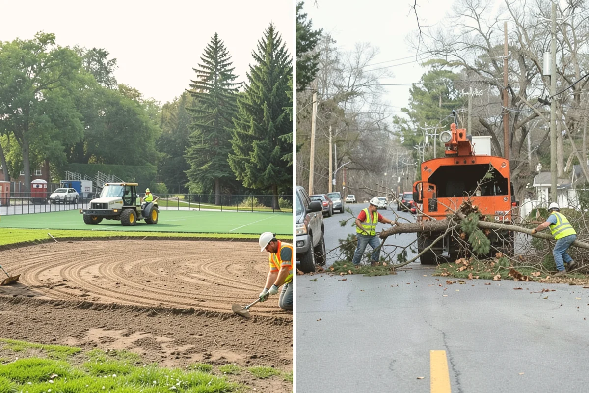 Emergency Site Stabilization in Milton, King County, WA - Coordinate with engineering staff to assess the failure and approach
