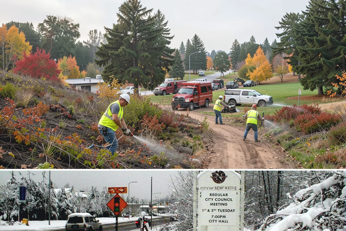 Emergency Site Stabilization in Newcastle, King County, WA - Site failures cluster from December through March when saturated ground and prolonged rain undermine slopes and structures.