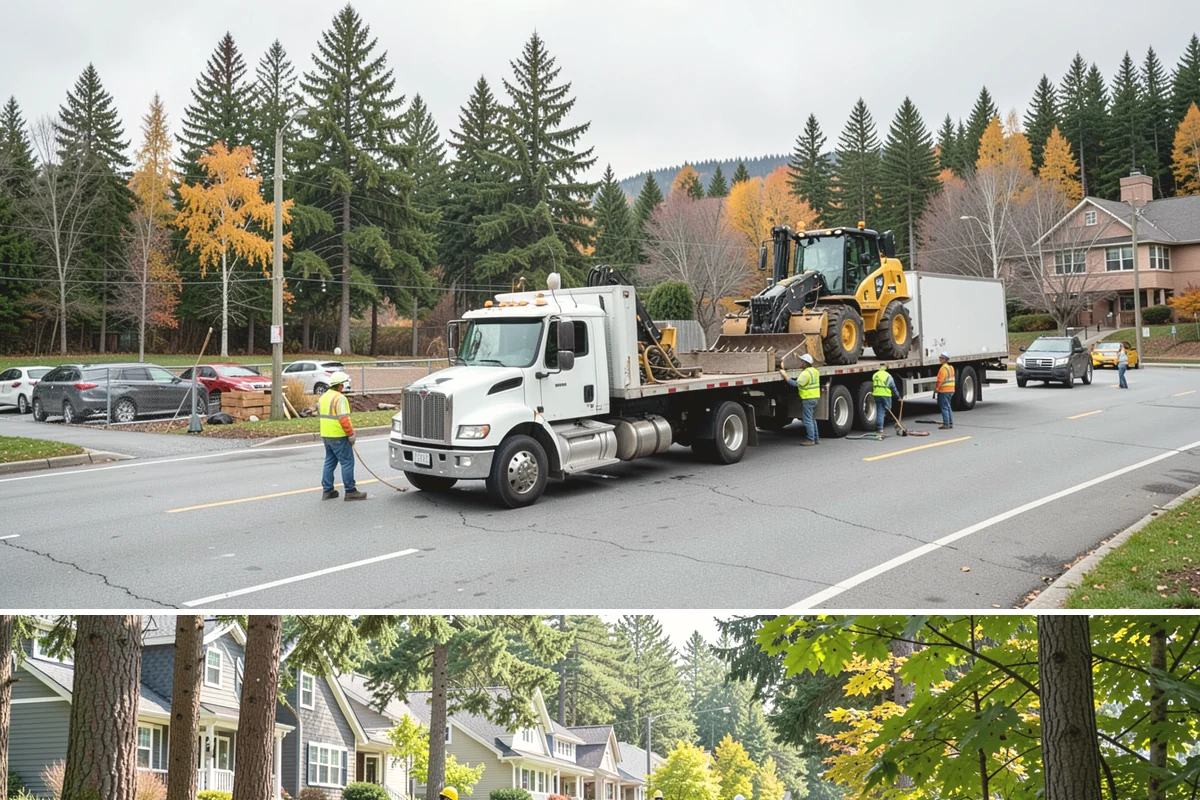 Emergency Site Stabilization in Normandy Park, King County, WA - Site failures cluster from December through March when saturated ground and prolonged rain undermine slopes and structures.