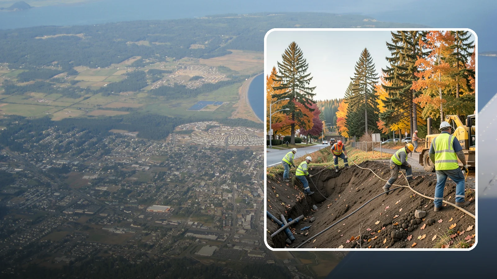 Emergency Site Stabilization in Oak Harbor, Island County, WA - Immediate stabilization of failed or hazardous public sites to prevent further damage and protect the public.