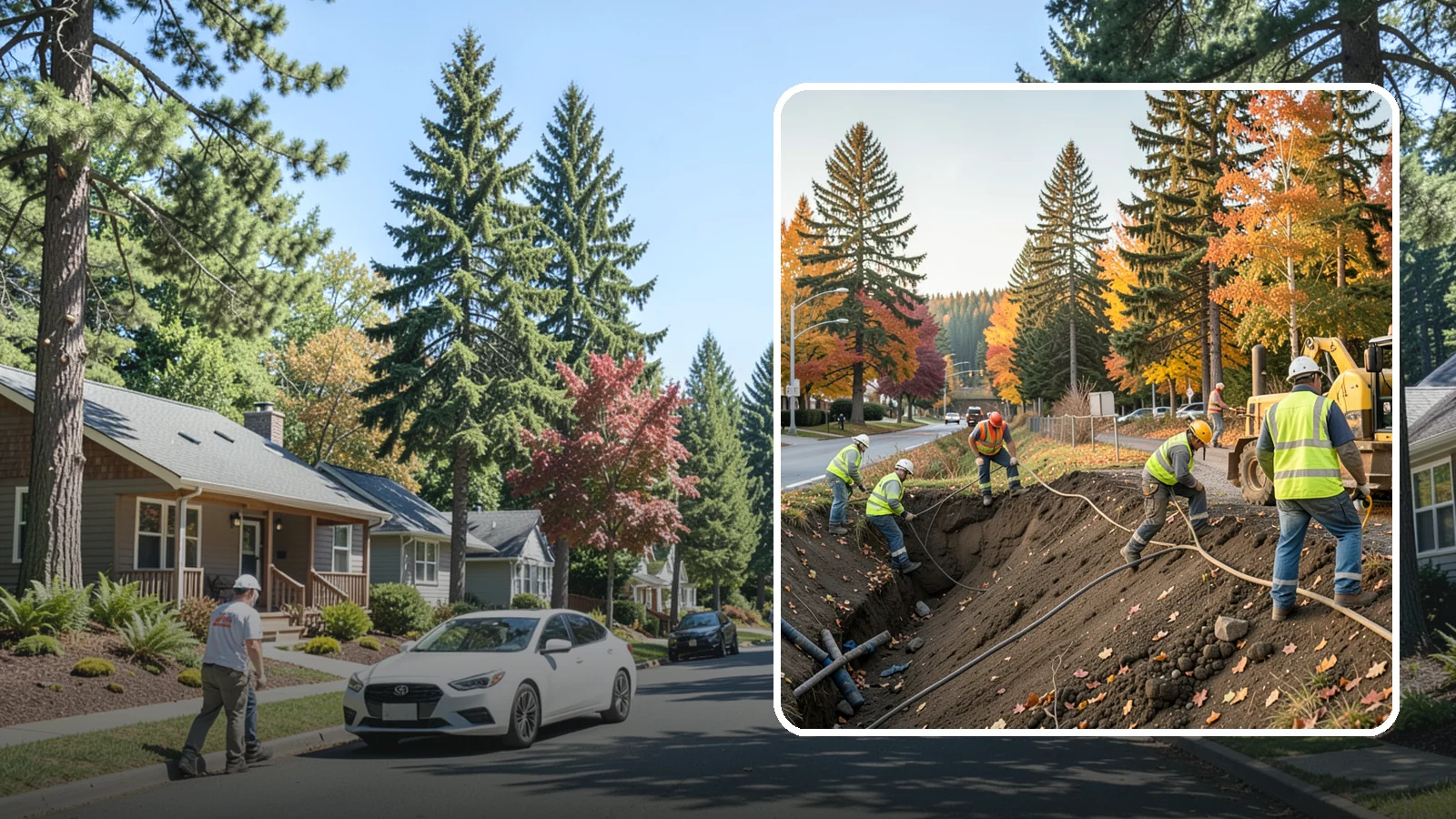 Emergency Site Stabilization in Orting, Pierce County, WA - Immediate stabilization of failed or hazardous public sites to prevent further damage and protect the public.