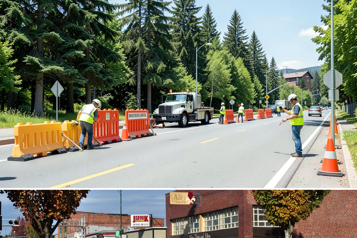 Emergency Site Stabilization in Puyallup, Pierce County, WA - Site failures cluster from December through March when saturated ground and prolonged rain undermine slopes and structures.
