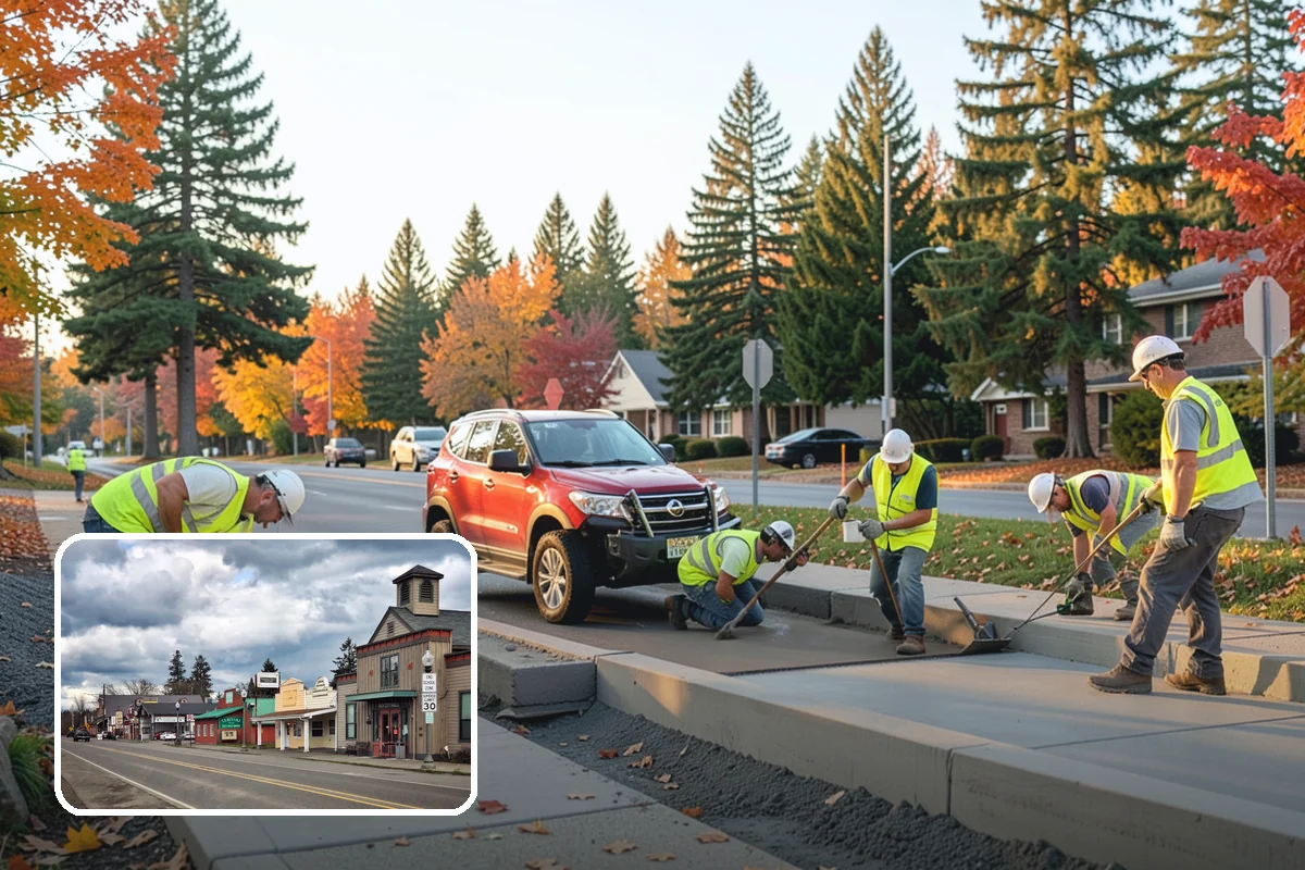 Emergency Site Stabilization in Roy, Pierce County, WA - Halts progressive failure with rapid interim measures