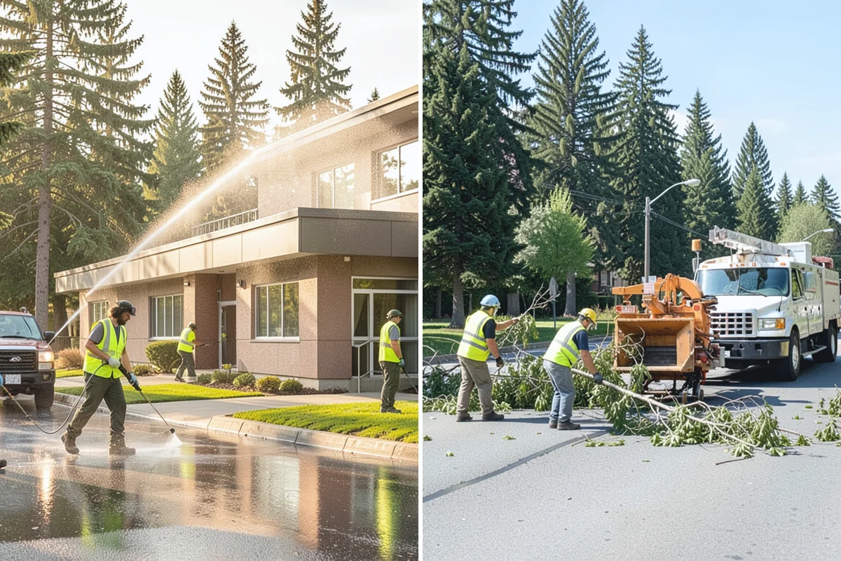 Emergency Site Stabilization in Roy, Pierce County, WA - Coordinate with engineering staff to assess the failure and approach