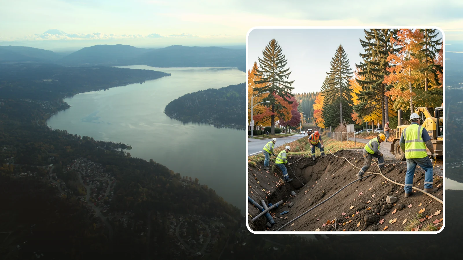 Emergency Site Stabilization in Sammamish, King County, WA - Immediate stabilization of failed or hazardous public sites to prevent further damage and protect the public.
