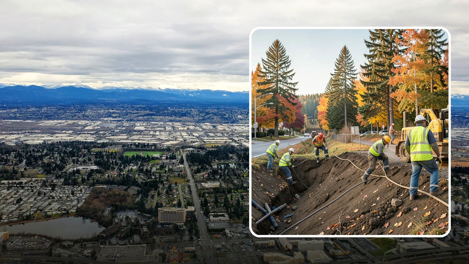 Emergency Site Stabilization in SeaTac, King County, WA - Immediate stabilization of failed or hazardous public sites to prevent further damage and protect the public.