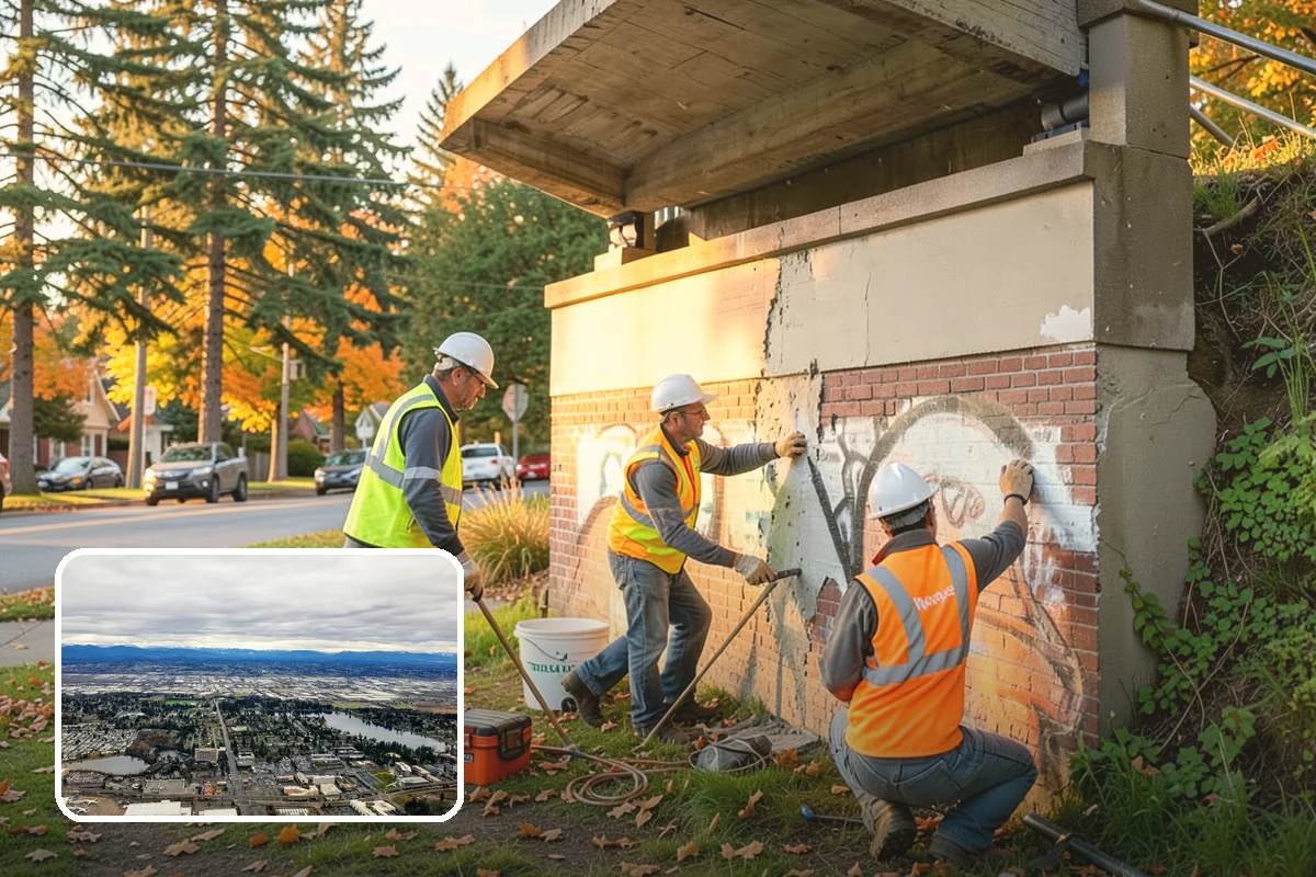 Emergency Site Stabilization in SeaTac, King County, WA - Halts progressive failure with rapid interim measures