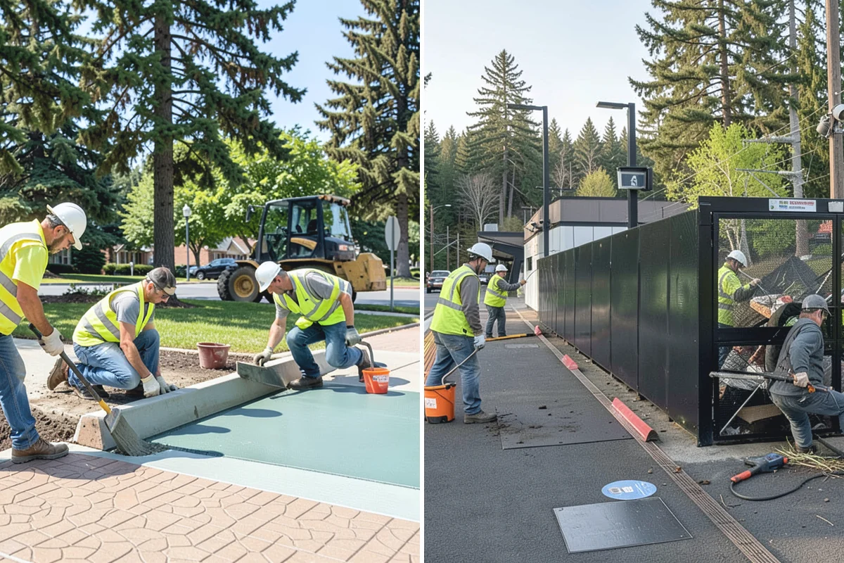 Emergency Site Stabilization in South Prairie, Pierce County, WA - Coordinate with engineering staff to assess the failure and approach