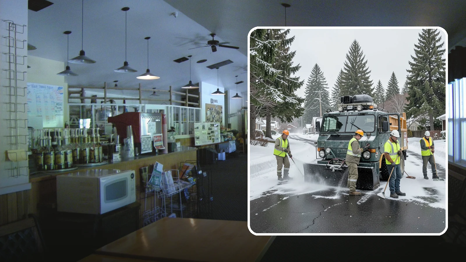 Emergency Snow Response in Black Diamond, King County, WA - On-call emergency snow response to mobilize crews and equipment when unexpected or severe winter weather strikes.